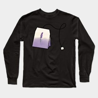 Lavender Tea Bag Long Sleeve T-Shirt